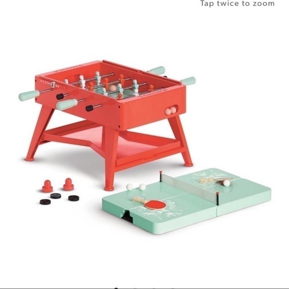 𝅺AMERICAN GIRL 3-IN-1 GAME NIGHT TABLE - Picture 1 of 6